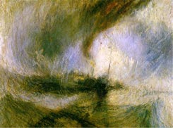 Snowstorm by Turner